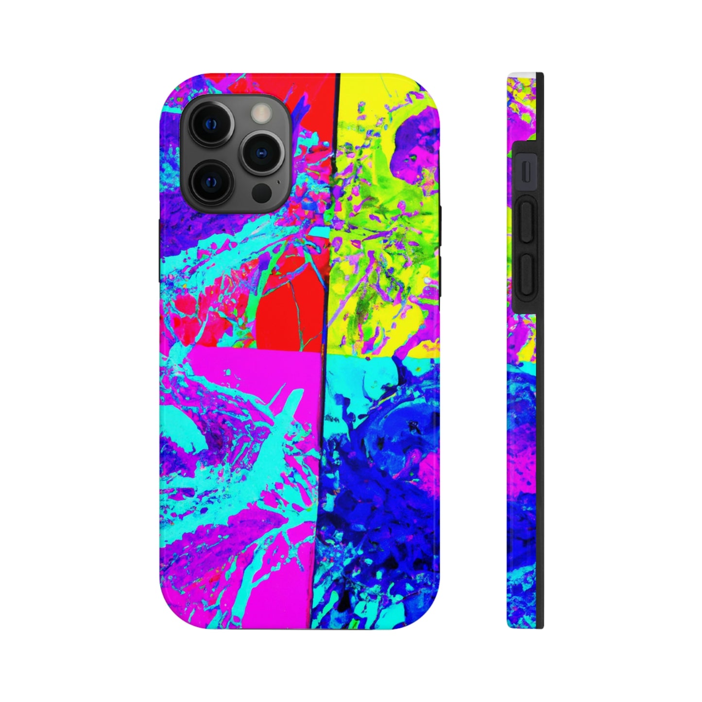 "Ein Regenbogen aus gefiederten Freunden" - Die Alien Tough Phone Cases