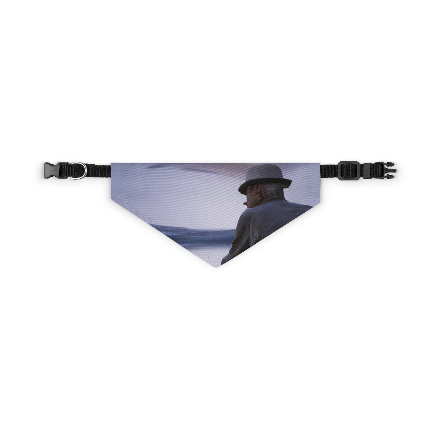 Moonlight Reflections on a Quiet Lake – Das Alien Pet Bandana Halsband