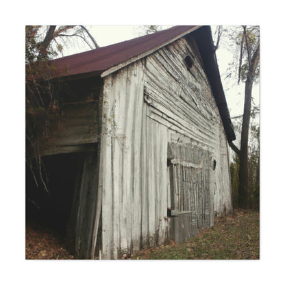 "Mysteries of the Antiquated Barn" - The Alien Canva