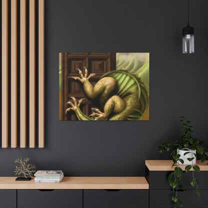 Guardian of the Hidden Door: The Slumbering Dragon - The Alien Canva