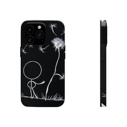 „A Dandelion Flicker in the Midnight Breeze“ – The Alien Tough Phone Cases