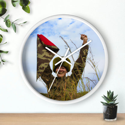 "The Sweet Taste of Freedom" - The Alien Wall Clock