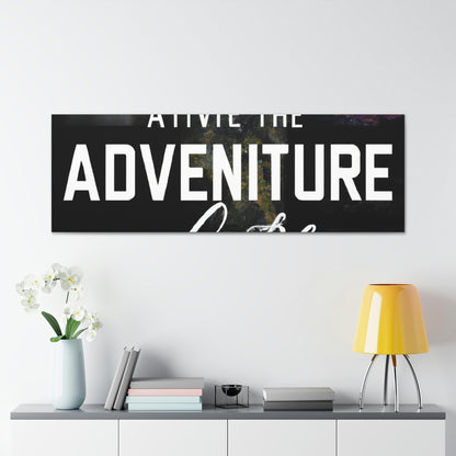 "World Perceptions Through Adventure and Exploration" - Canvas