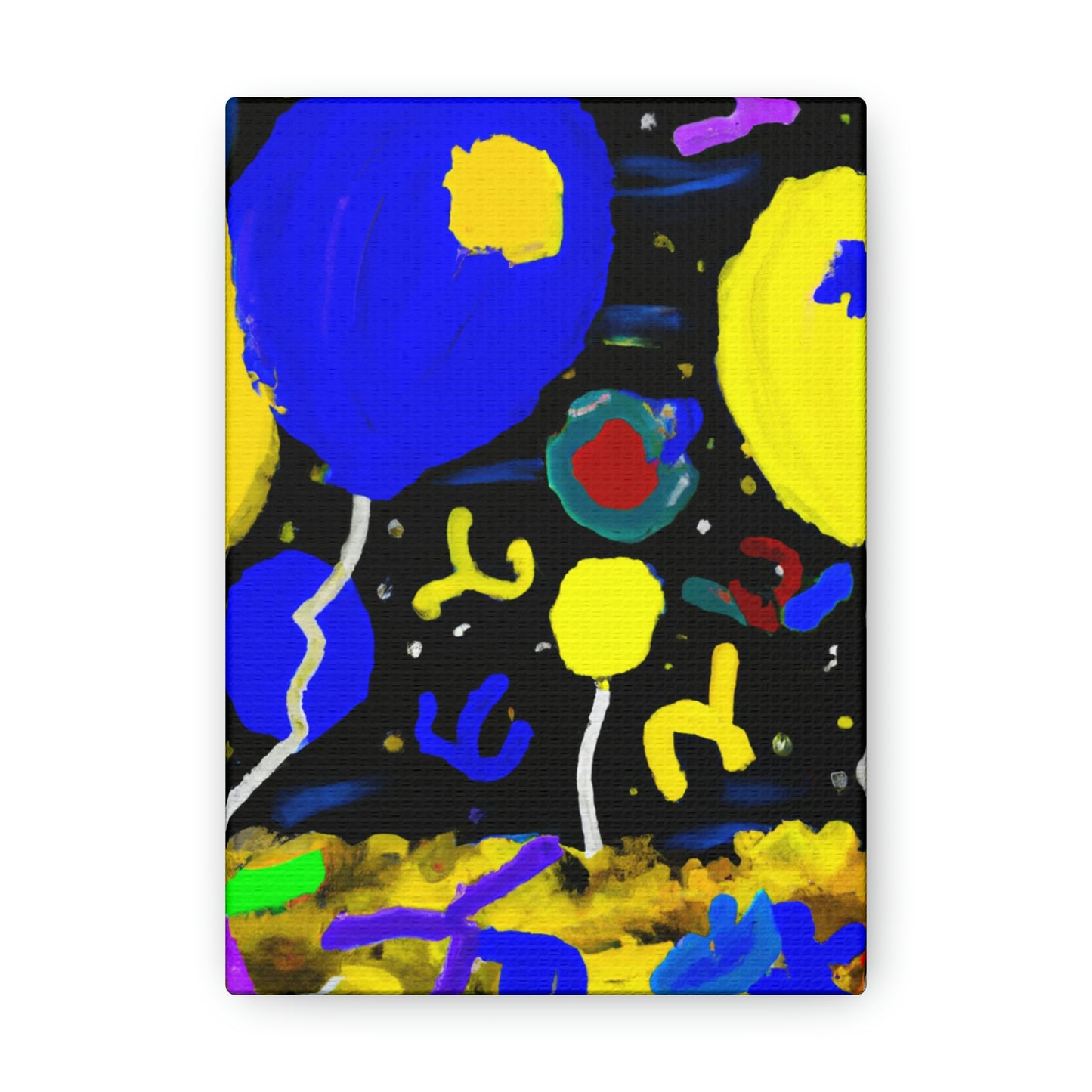 "A Starry Night Rainbow" - The Alien Canva