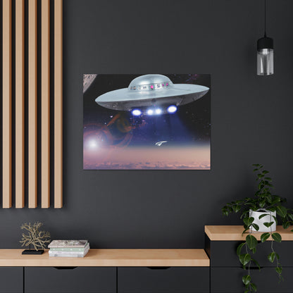 "Invasion of the Cosmic Skies" - The Alien Canva