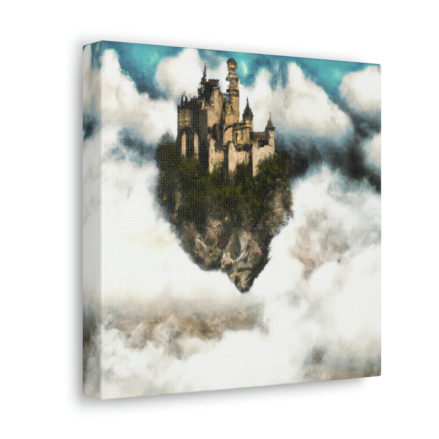 Mystic Castle in the Sky - The Alien Canva