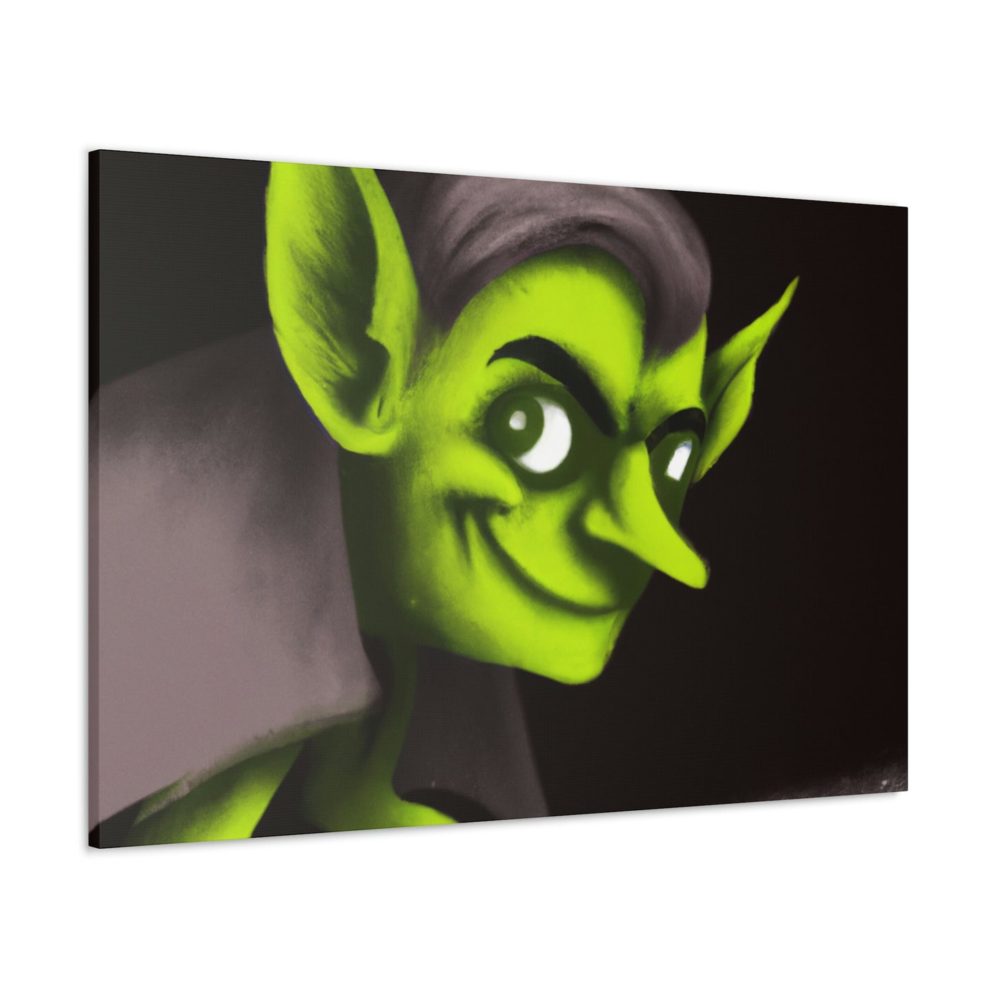 "The Mysterious Goblin in the Shadows" - The Alien Canva