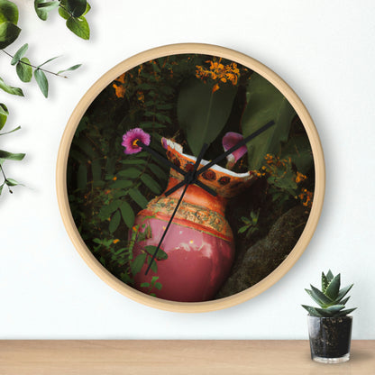 "A Garden in Ruins" - The Alien Wall Clock