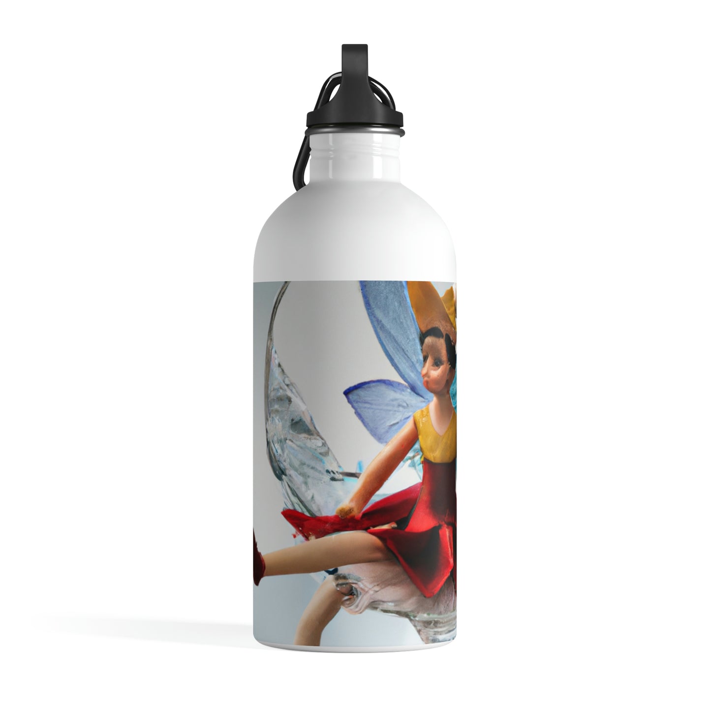 "Cursed Memories: The Broken Fairy's Plight" - The Alien Stainless Steel Water Bottle