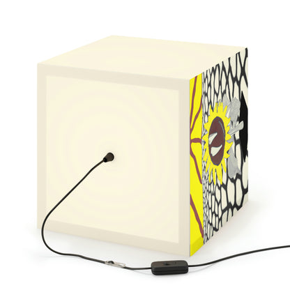 "A Sunflower Withering on a Parched Field" - The Alien Light Cube Lamp