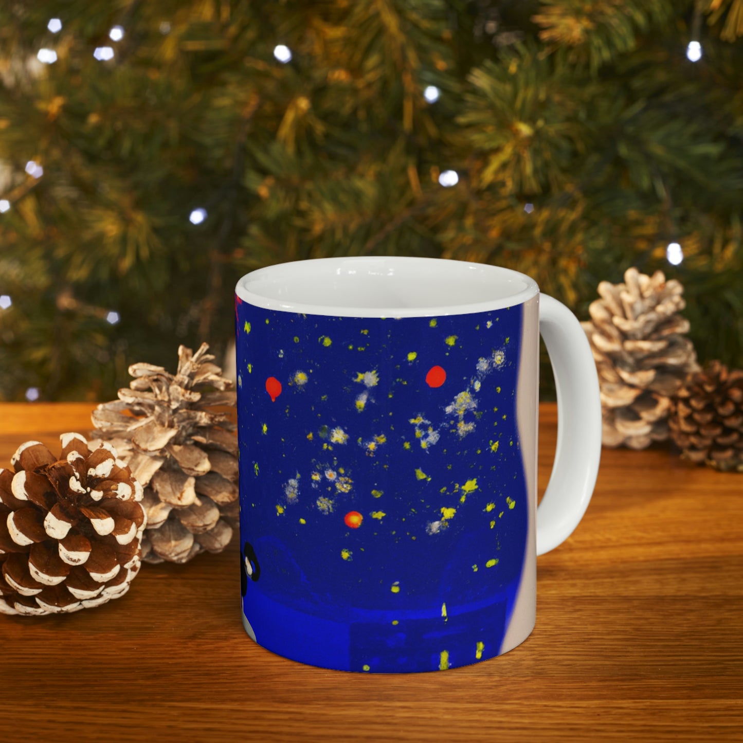 "A Spark of Solitude" - The Alien Ceramic Mug 11 oz