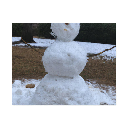 "The Frosty Snowcone Snowman" - The Alien Jigsaw Puzzle