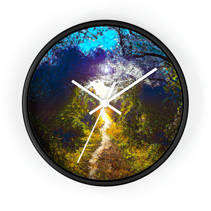 "A Beam of Light on a Forgotten Path" - The Alien Wall Clock