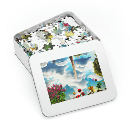 Rainbow Sky Garden - The Alien Jigsaw Puzzle