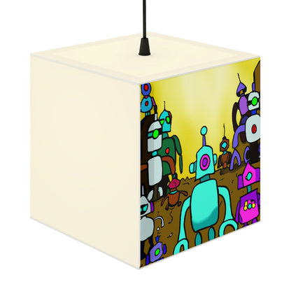 "A Spectrum of Enslaved Machines" - The Alien Light Cube Lamp