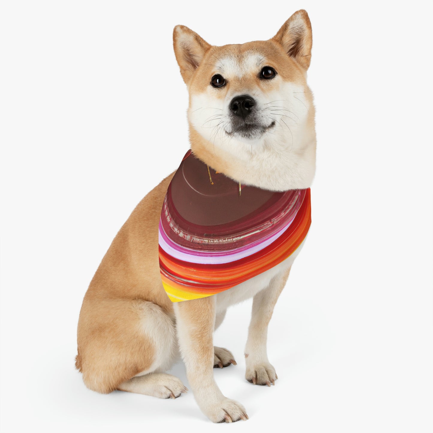 "Autumn Splendor Plates" - Das Alien Pet Bandana Halsband