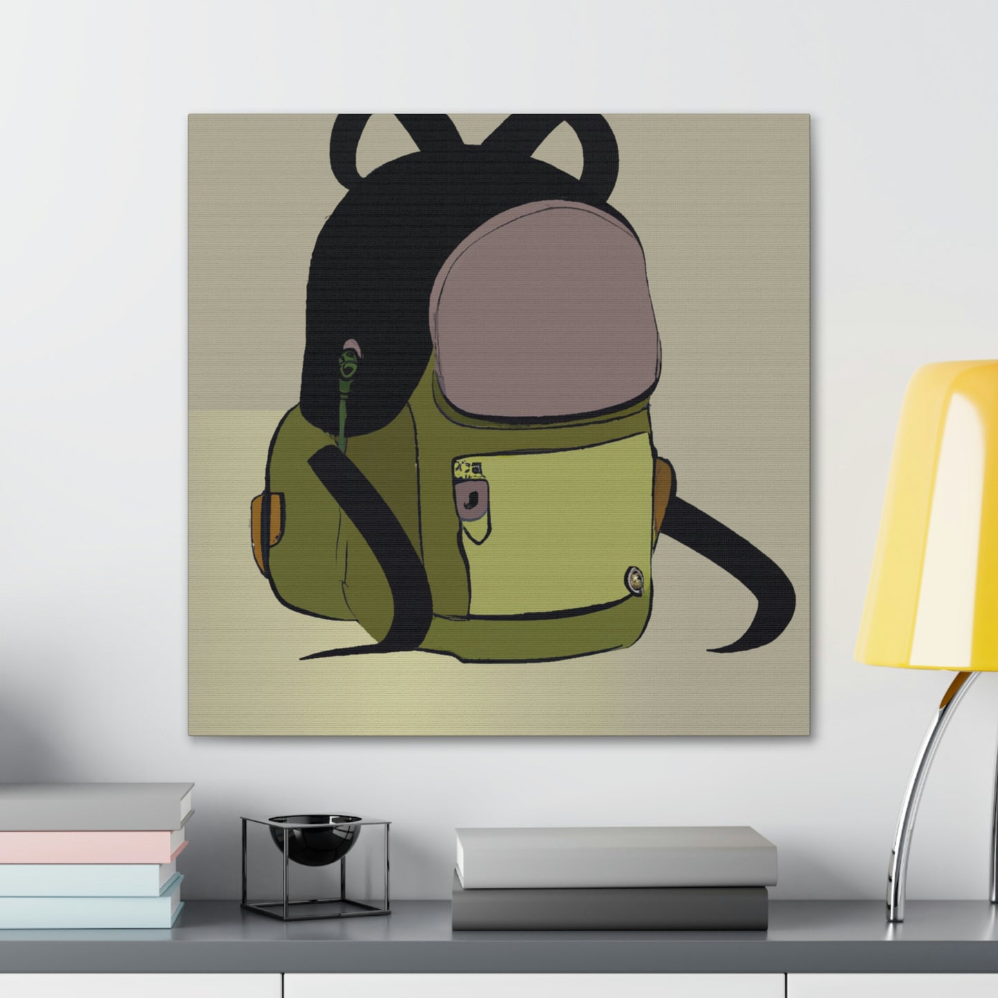 "Backpack with a Personality" - The Alien Canva