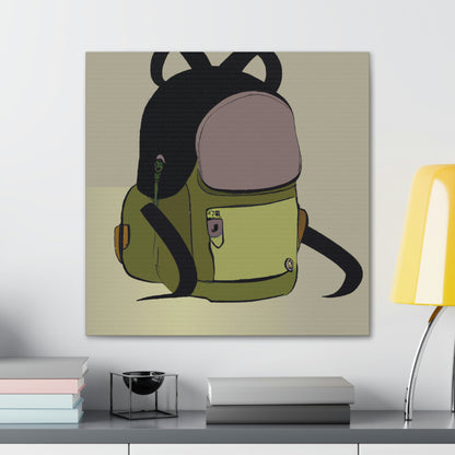 "Mochila con personalidad" - The Alien Canva