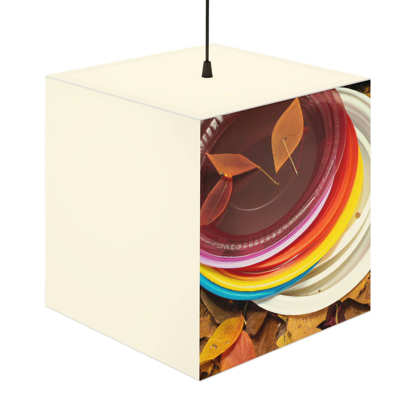 "Autumn Splendor Plates" - Die Alien Light Cube Lampe