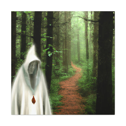 The Mysterious Forest Guide - The Alien Canva