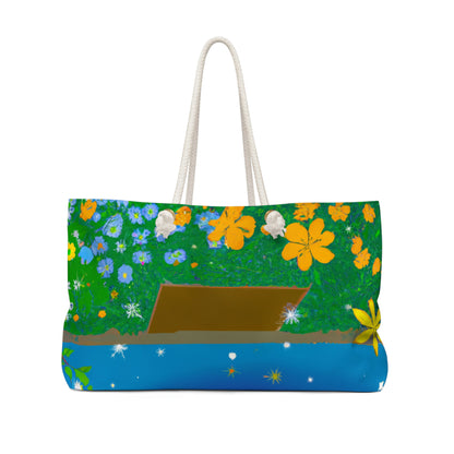 "A Celestial Garden of Color" - The Alien Weekender Bag