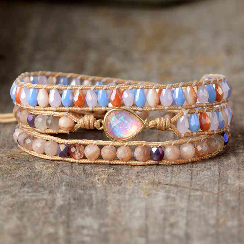 Opal-Perlenarmband