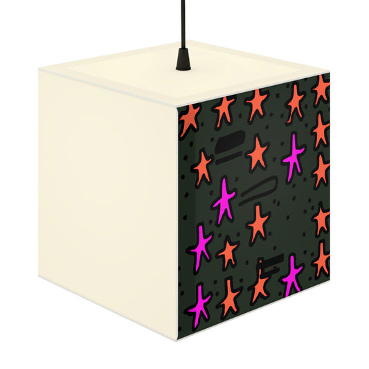 „Abandoned in the Glittering Night Sky“ – Die Alien Light Cube Lampe