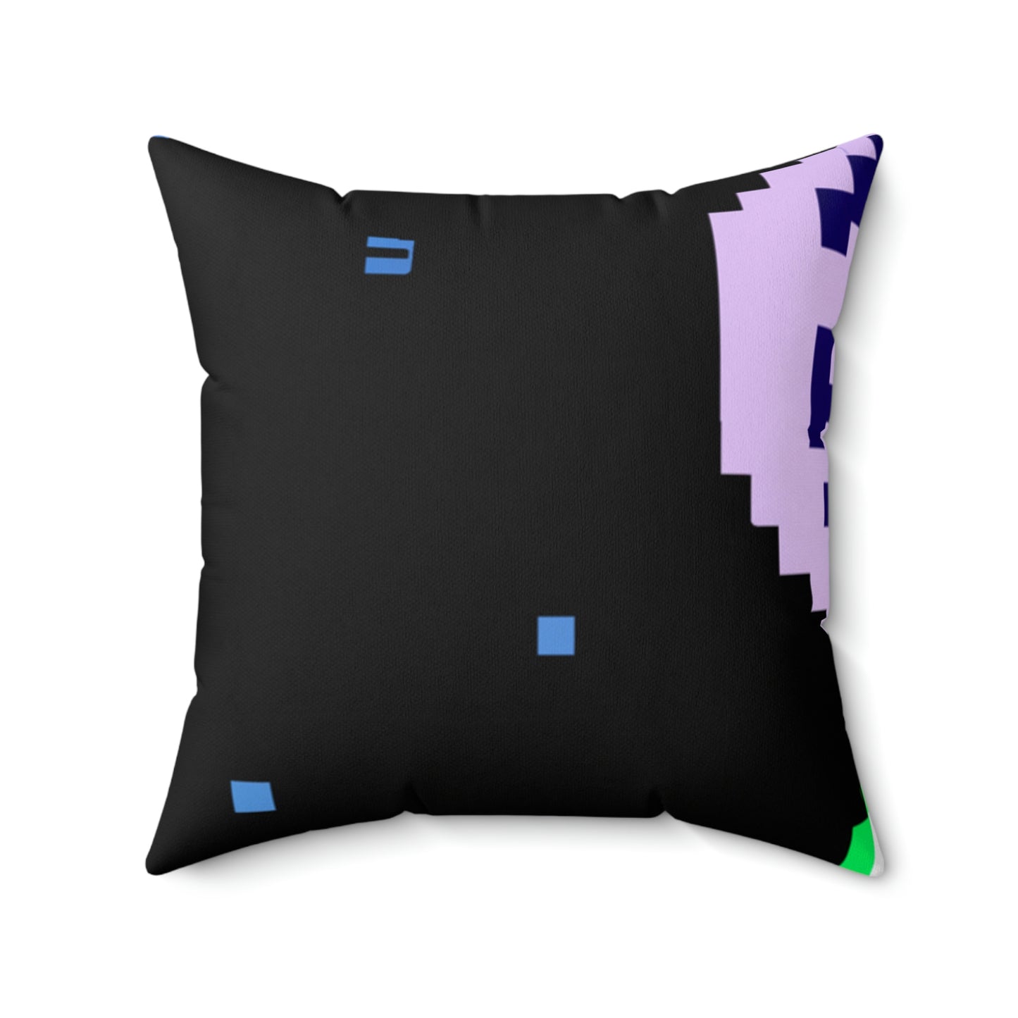 "Lonely Witness of the Night Sky" - The Alien Square Pillow Pixel Art