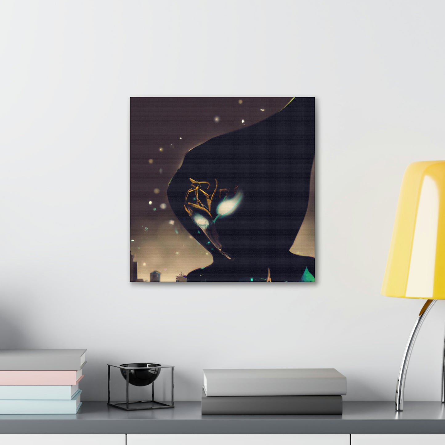 "Der Mystiker von Mystery City" - Die Alien-Canva