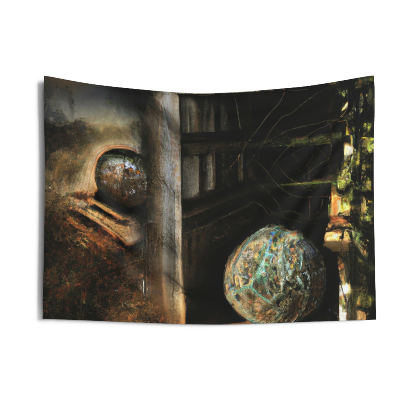 The Doghouse of Mystery. - The Alien Wall Tapestries