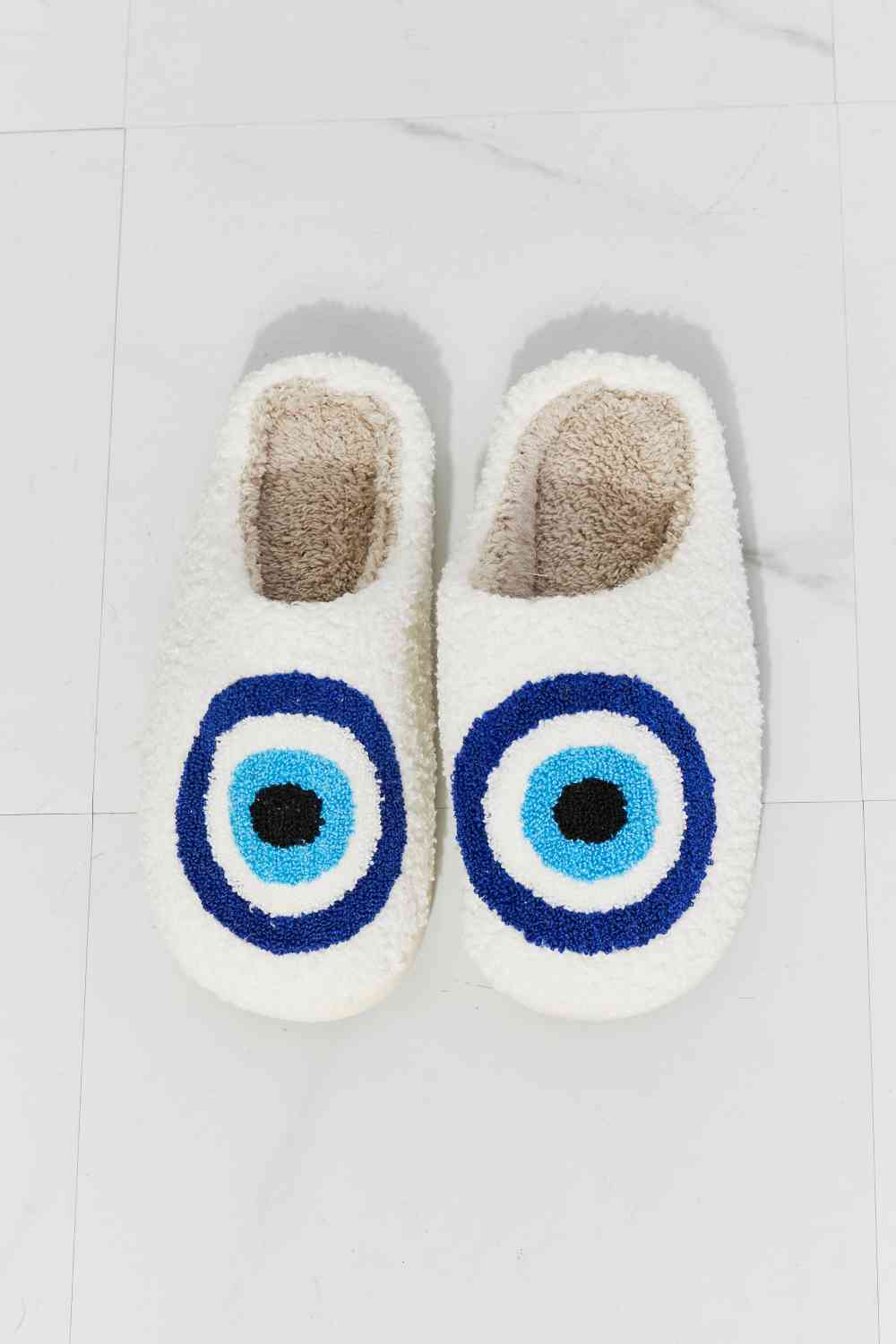 MMShoes Eye Plüsch-Slipper