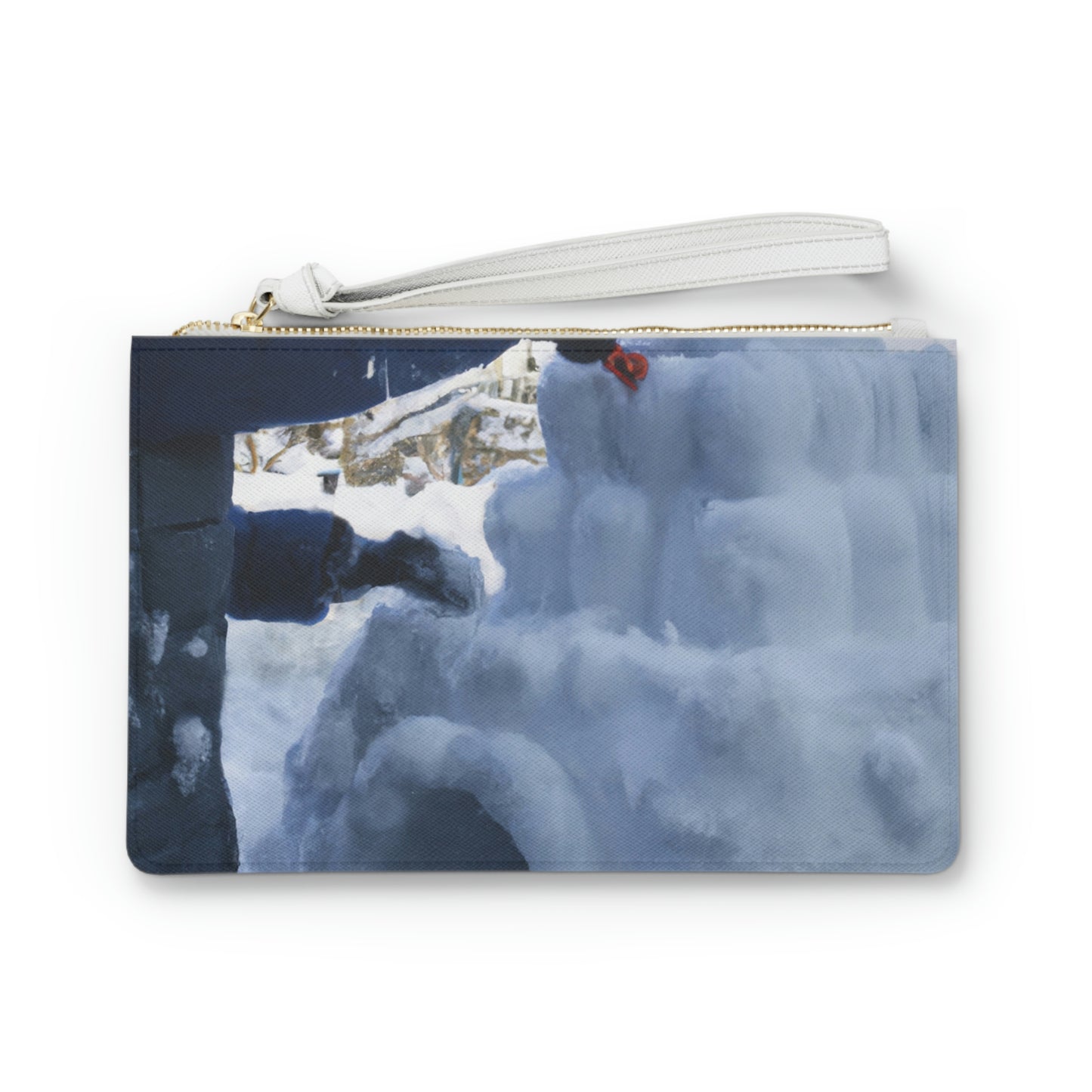 Magisches Winterwunderland - Die Alien Clutch Bag