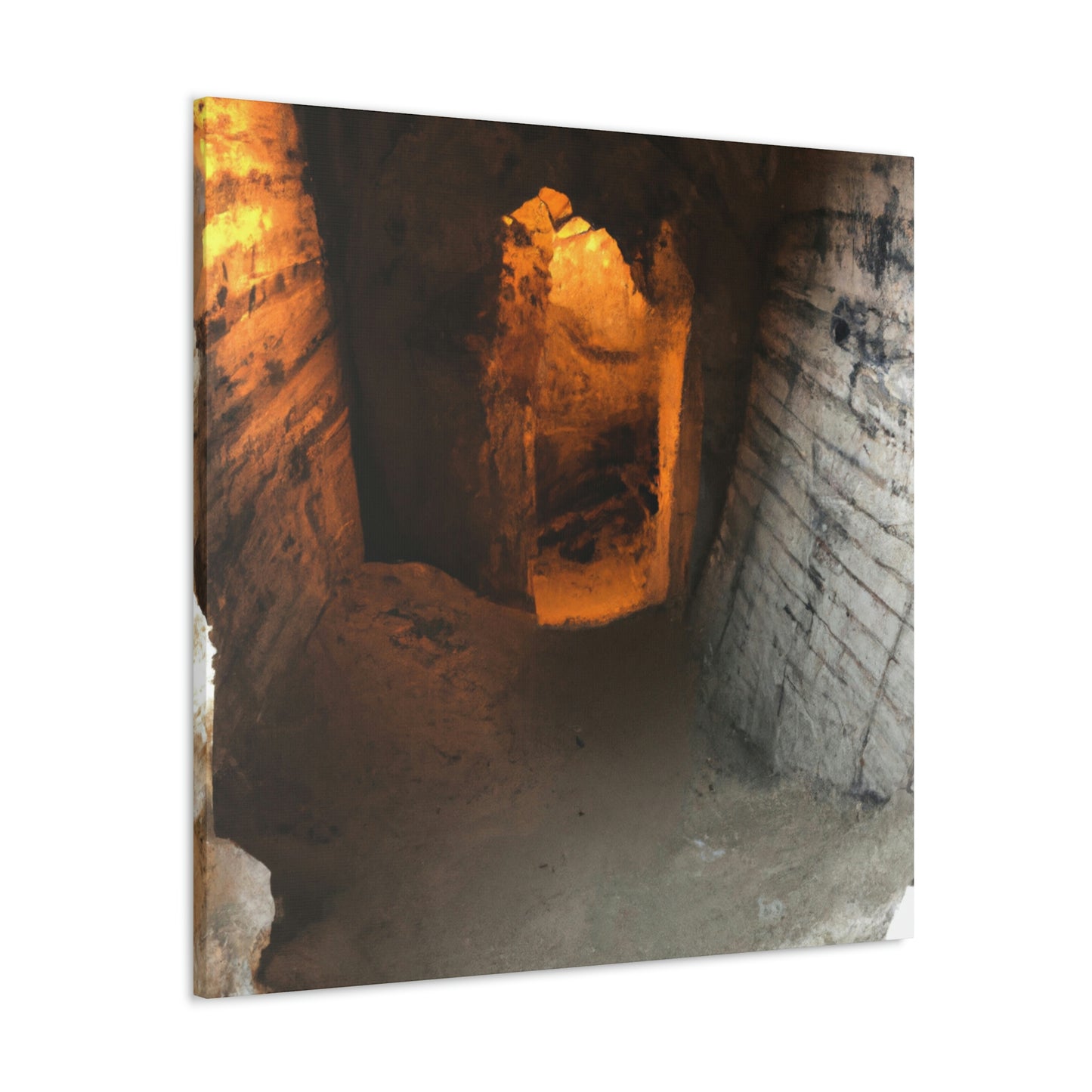 "Search for a Forbidden Abyss: Unveiling the Secret of the Underground City" - The Alien Canva