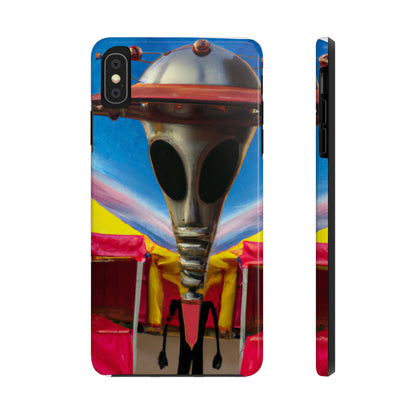 "Fair Invaders: A Cosmic Crash Course" - Die Alien Tough Phone Cases