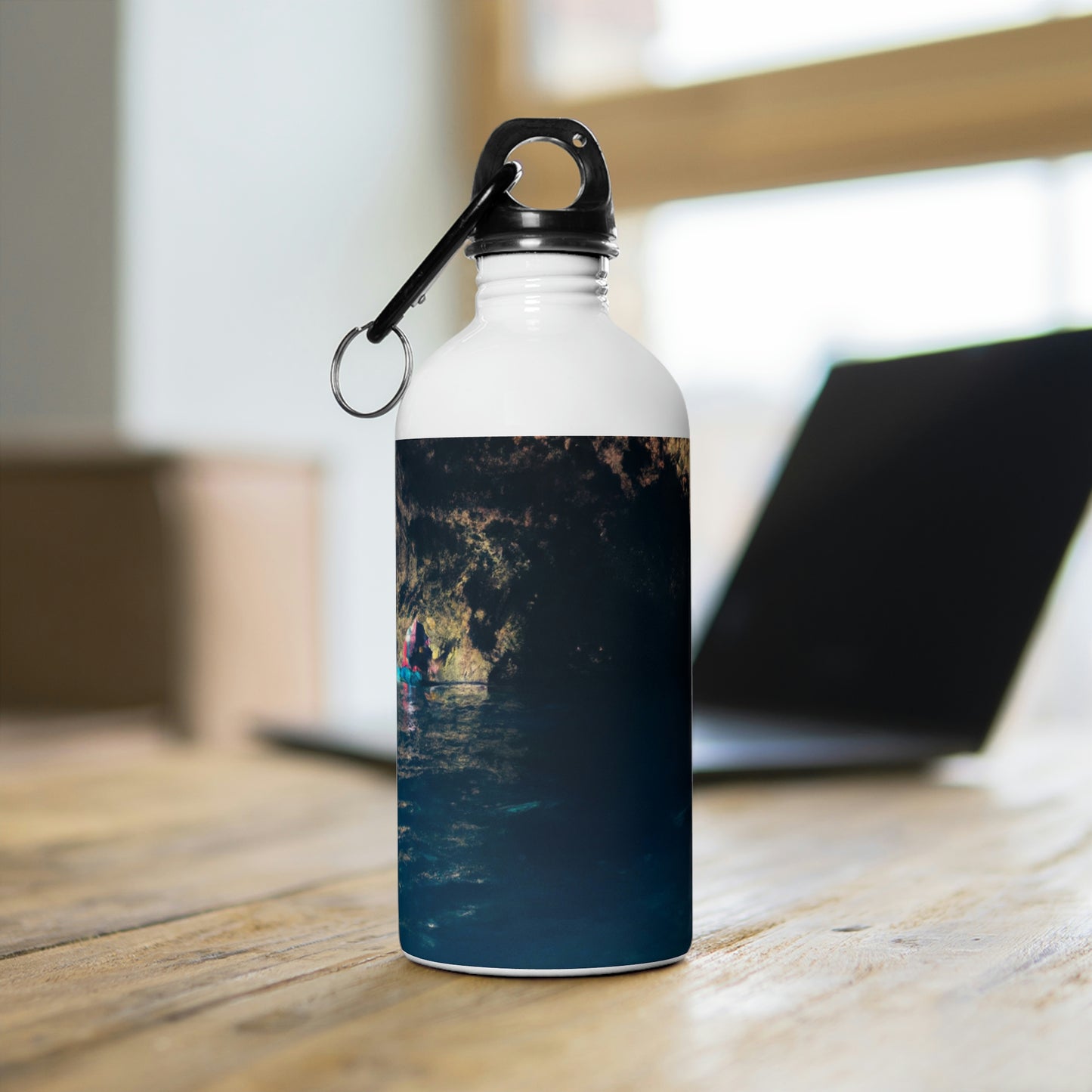 The Diving Depths of the Oceanic Cave - The Alien Stainless Steel Water Bottle