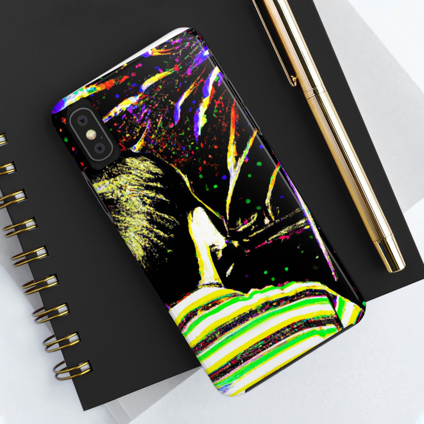 "A Nighttime Spectacle of Wonder" - Die Alien Tough Phone Cases