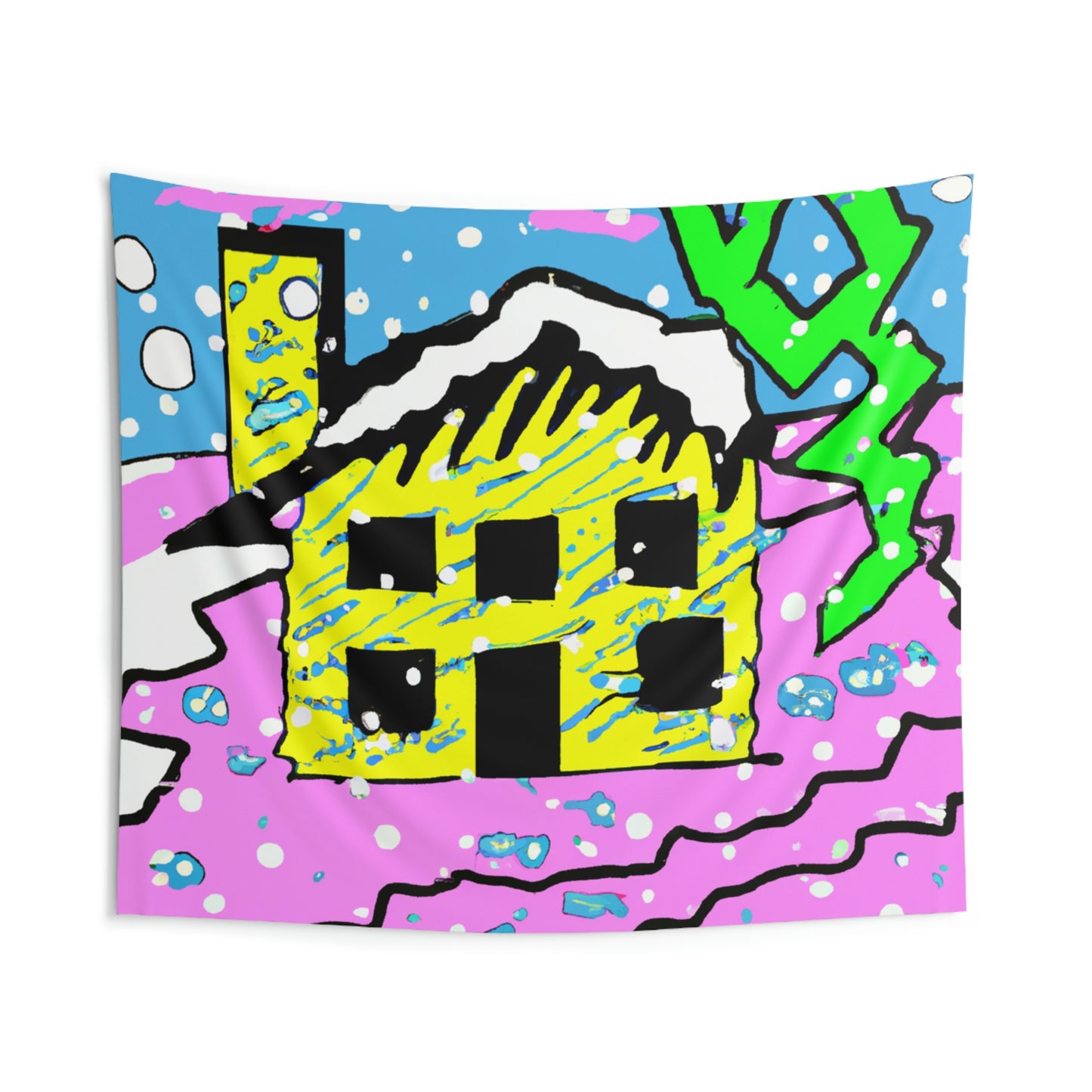 "Desolate Winter Dwelling" - The Alien Wall Tapestries