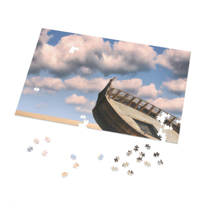 "A Boat Adrift: The Lost Legacy of the Sea." - The Alien Jigsaw Puzzle