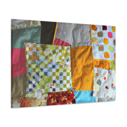 "Stitching Together a Scrap Quilt" - The Alien Canva