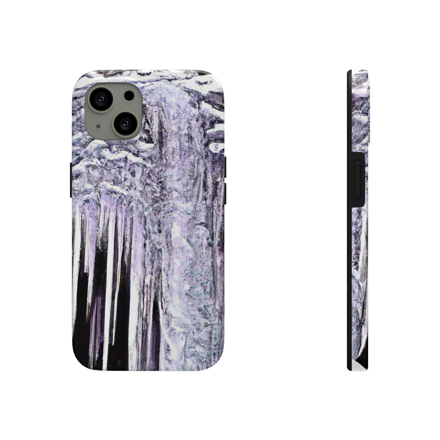 "Frost-Tipped Falls of Glistening Grief" - The Alien Tough Phone Cases