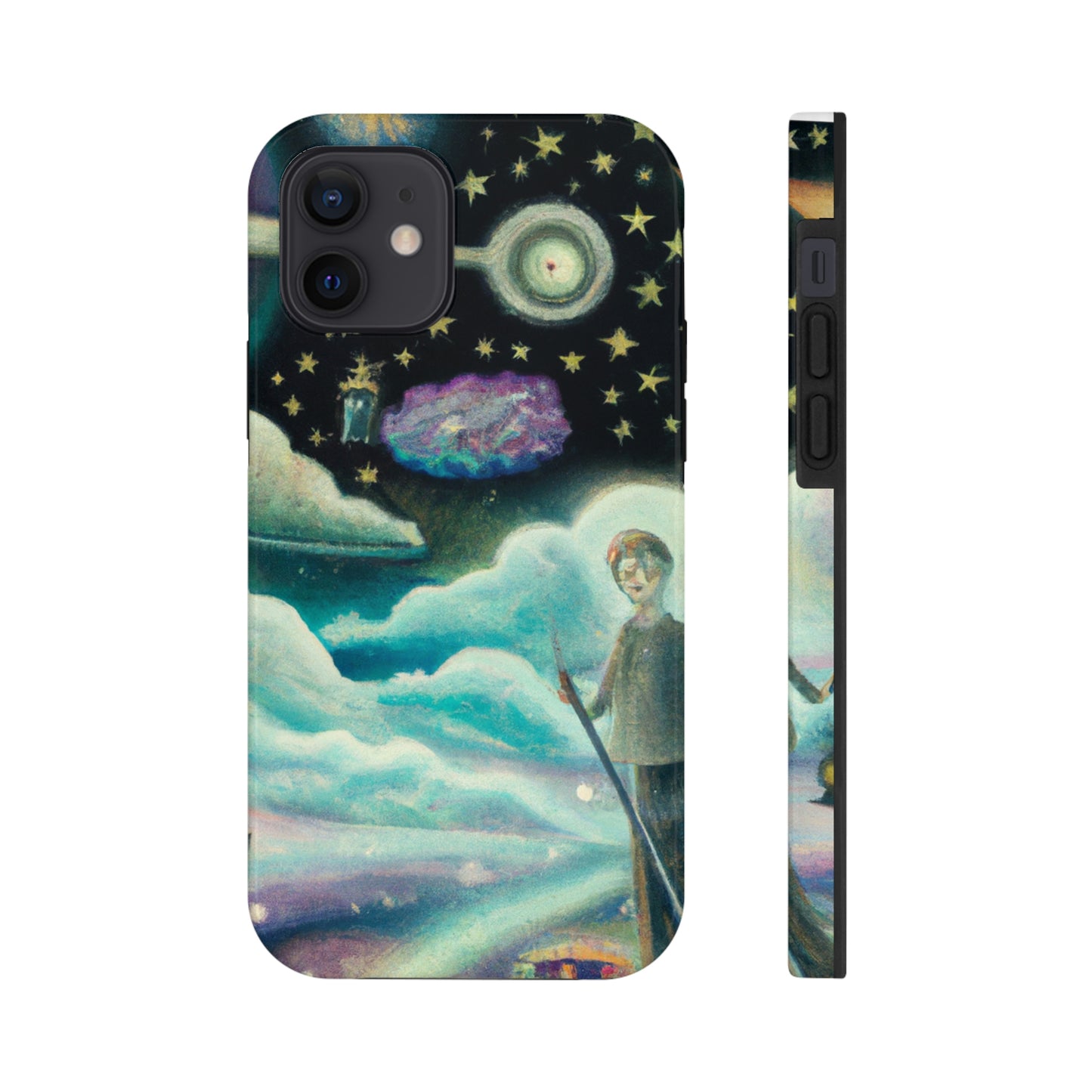 "Ein Meer aus Diamanten in der Nacht" - Die Alien Tough Phone Cases