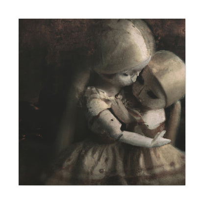 "A Melancholy Tango of Two Dolls" - The Alien Canva