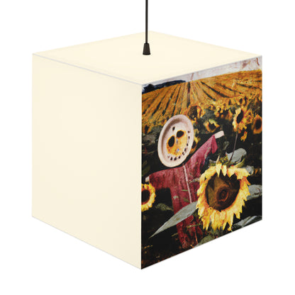 "Lone Sentry of the Sunflower Field" - The Alien Light Cube Lamp