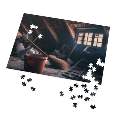 "Dusty Hopes in an Abandoned Attic" - The Alien Jigsaw Puzzle