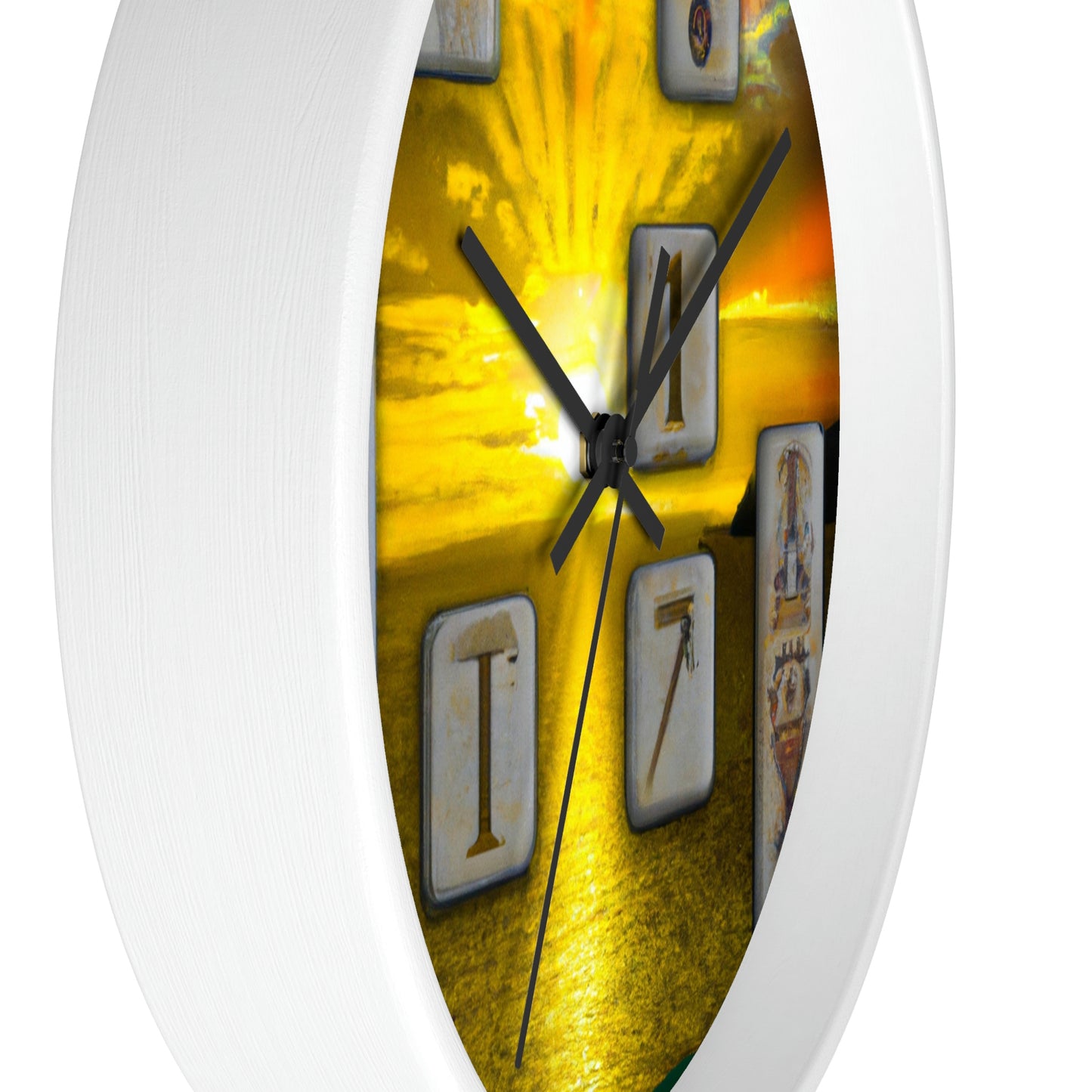 "Illuminated Runescape" - Die Alien-Wanduhr