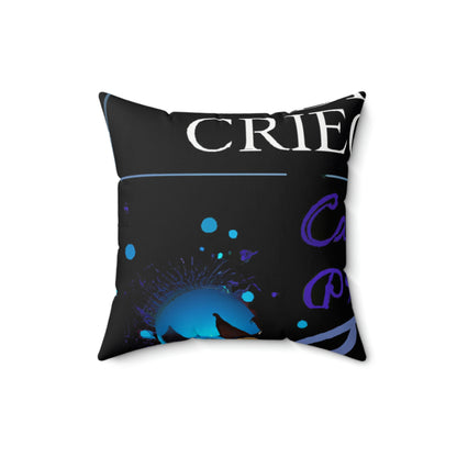 "Finding the Light in the Dark" - The Alien Square Pillow