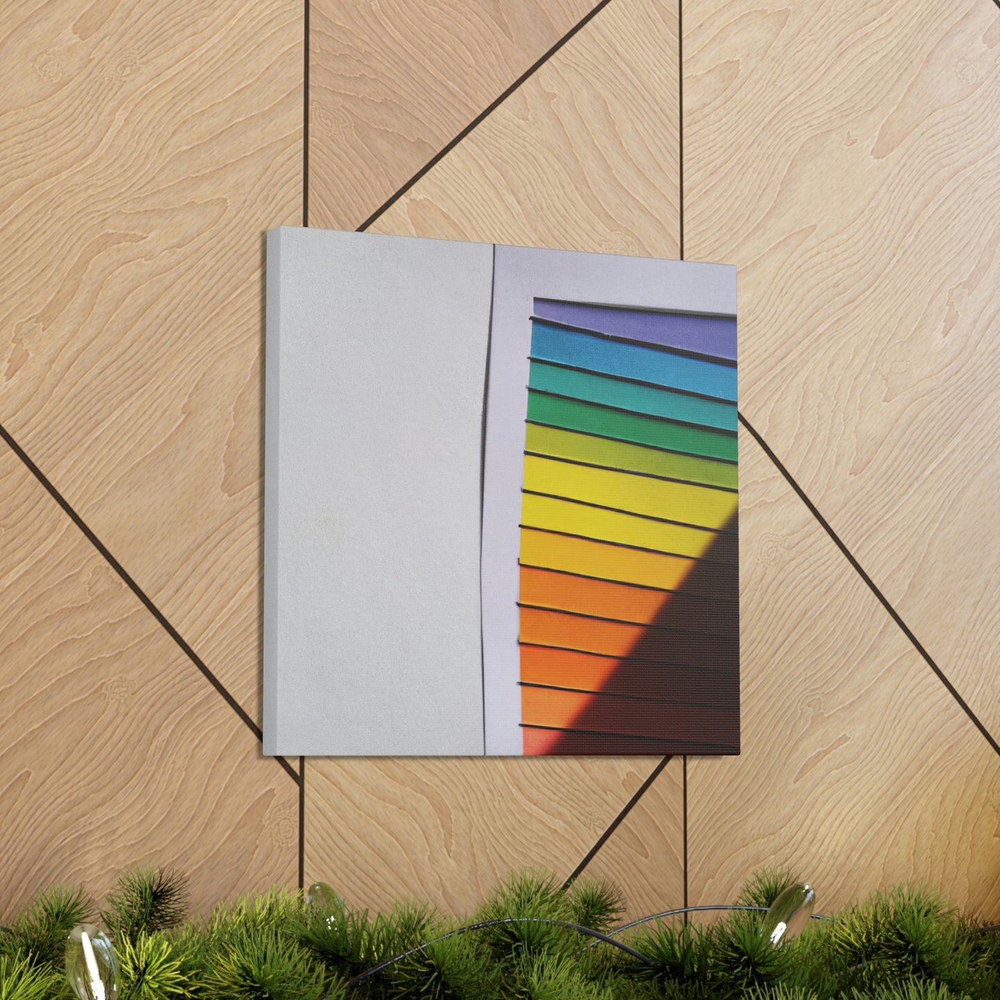 'The Colors of Joy: A Rainbow of Happiness' - Canvas