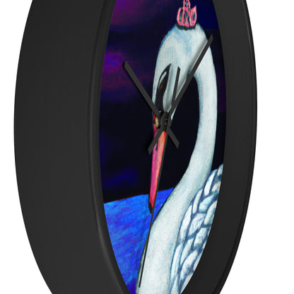 "El lamento de un cisne: los cielos viudos" - El reloj de pared alienígena