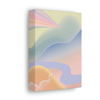 "Dreamy Tripy: Exploring Pastel Palettes in Art." - Canvas