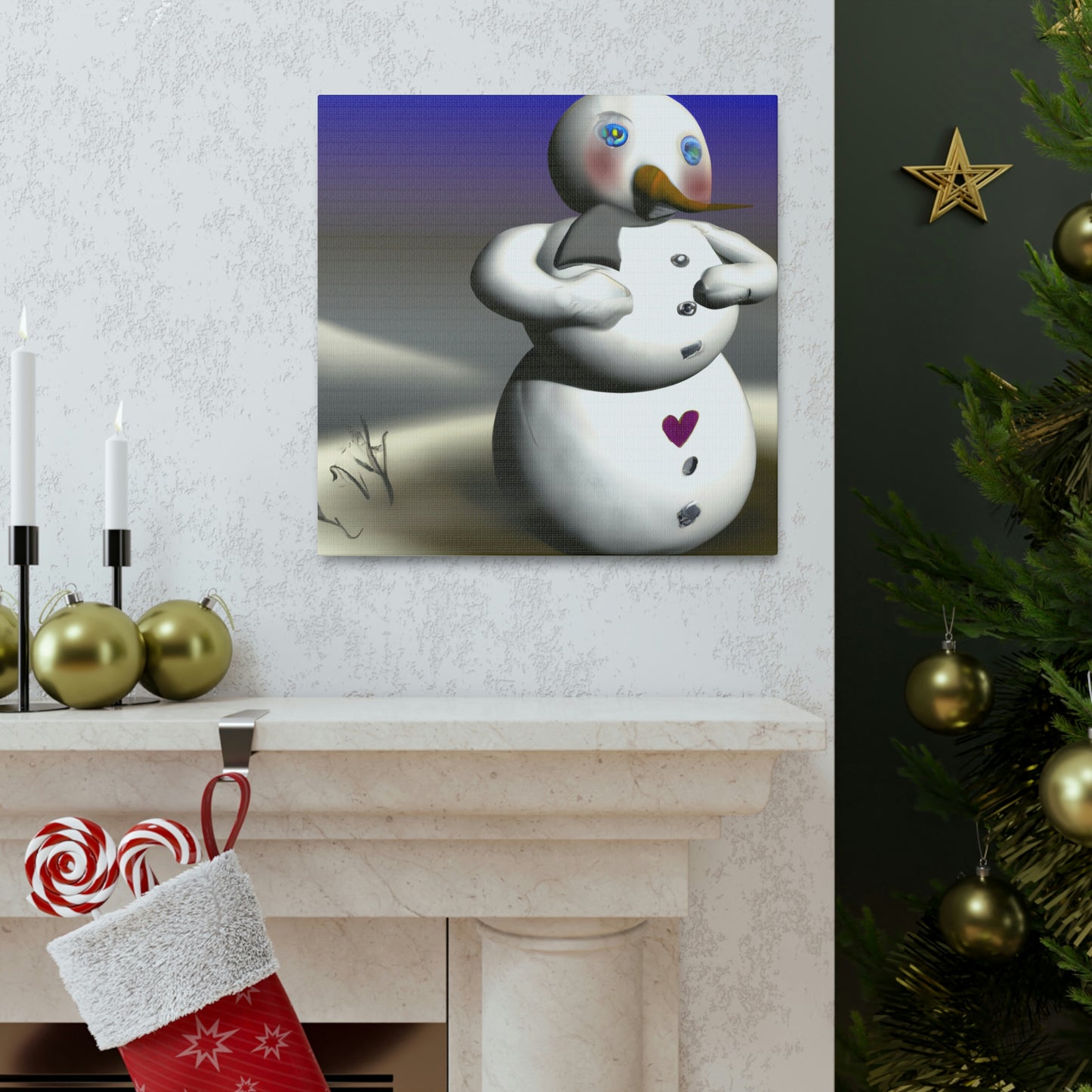 "Chilly But Hopeful: The Snowman's Quest For A Hug" - The Alien Canva